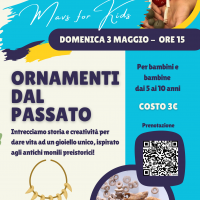 Intrecciamo storia e creatività per dare vita ad un gioiello unico, ispirato agli antichi monili preistorici!